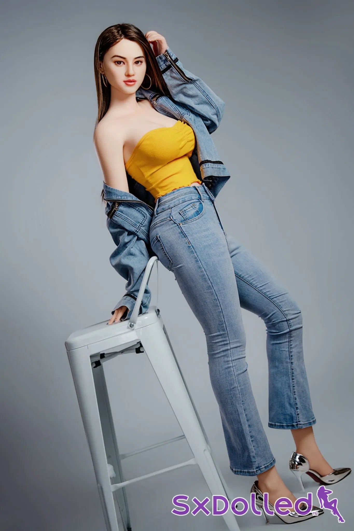 Crystal A (C-Cup) (165cm) | Young Brunette Asian Sex Doll | HR Doll - C-Cup / 165cm / Brunette - Sex Doll