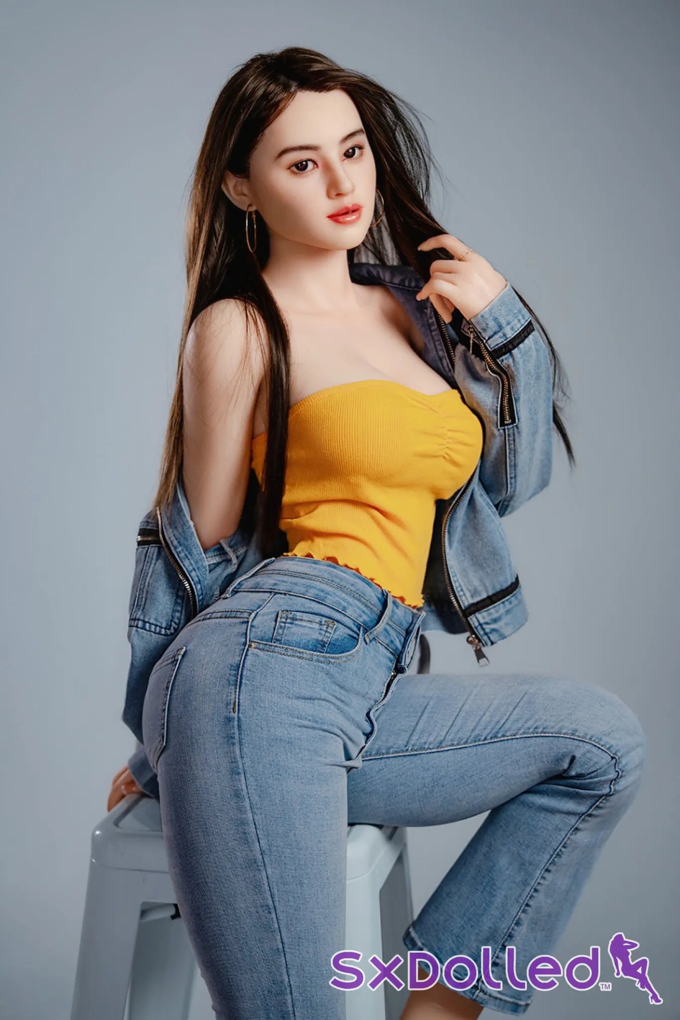 Crystal A (C-Cup) (165cm) | Young Brunette Asian Sex Doll | HR Doll - C-Cup / 165cm / Brunette - Sex Doll