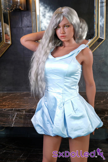 Crystal B (C-Cup) (167cm) | Siver Haired Latina Sex Doll | Galatea Doll - C-Cup / 163cm / Silver - Sex Doll