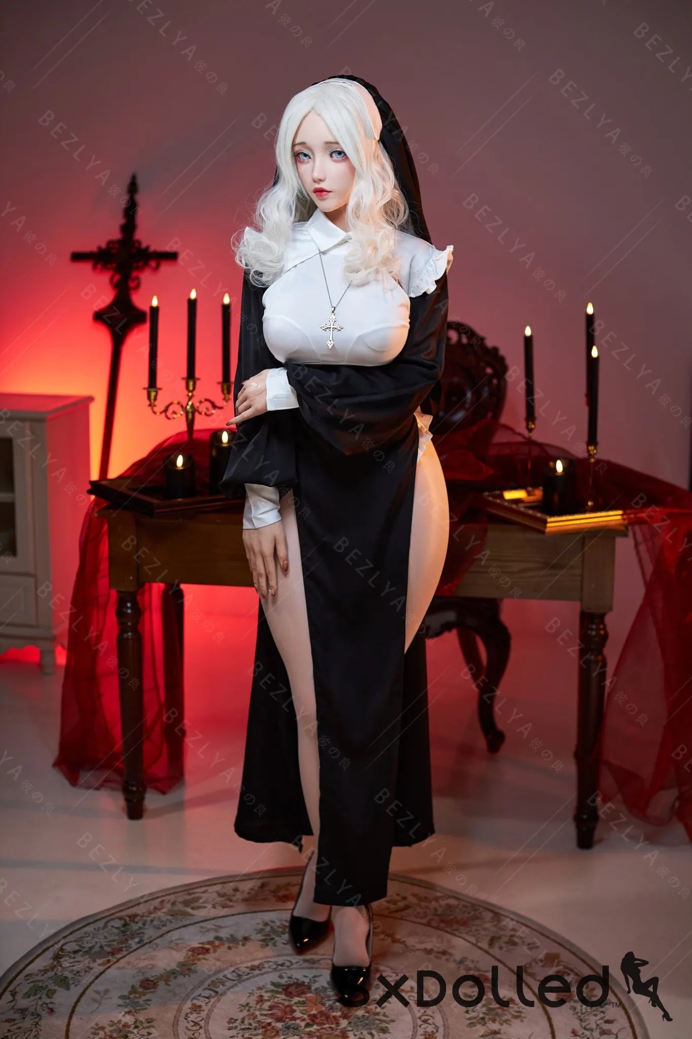 Cyrtenthera (K-Cup) (155cm) | Sexy Asian Nun Sex Doll | AITIA K-Cup / 155cm / White Sex Doll