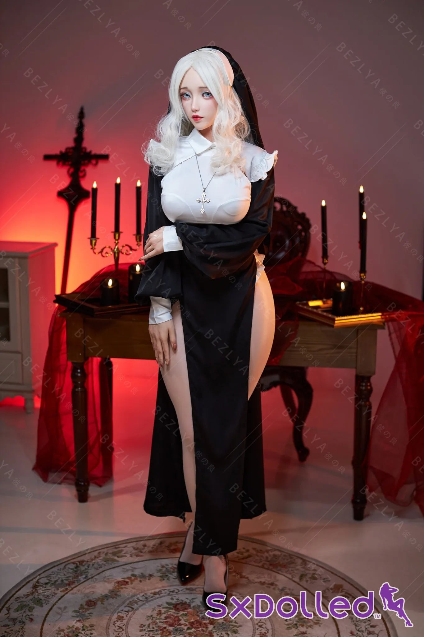 Cyrtenthera (K-Cup) (155cm) | Sexy Asian Nun Sex Doll | AITIA K-Cup / 155cm / White Sex Doll