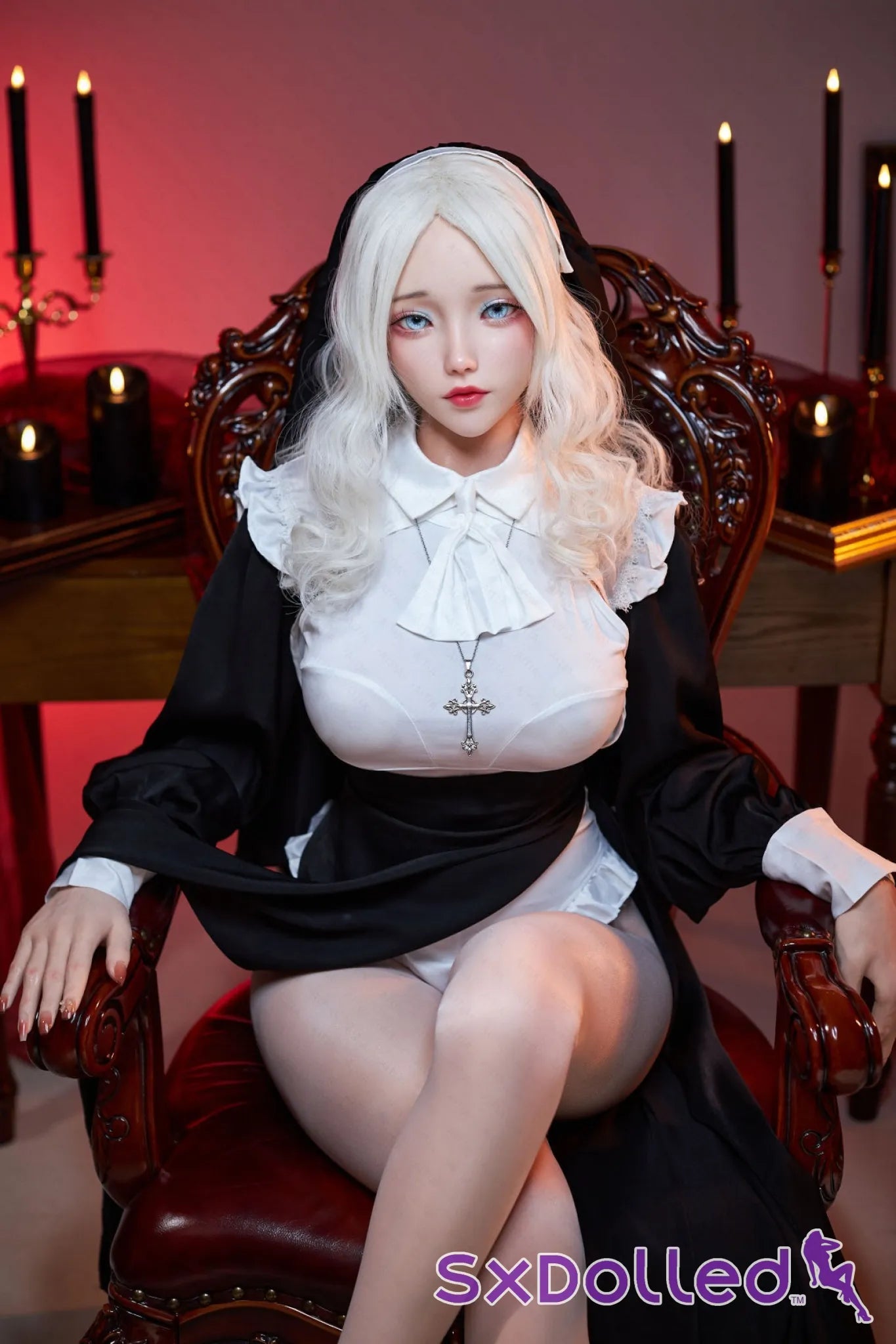 Cyrtenthera (K-Cup) (155cm) | Sexy Asian Nun Sex Doll | AITIA K-Cup / 155cm / White Sex Doll