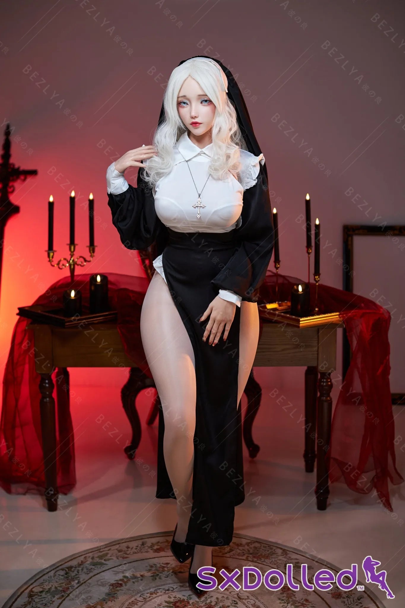 Cyrtenthera (K-Cup) (155cm) | Sexy Asian Nun Sex Doll | AITIA K-Cup / 155cm / White Sex Doll