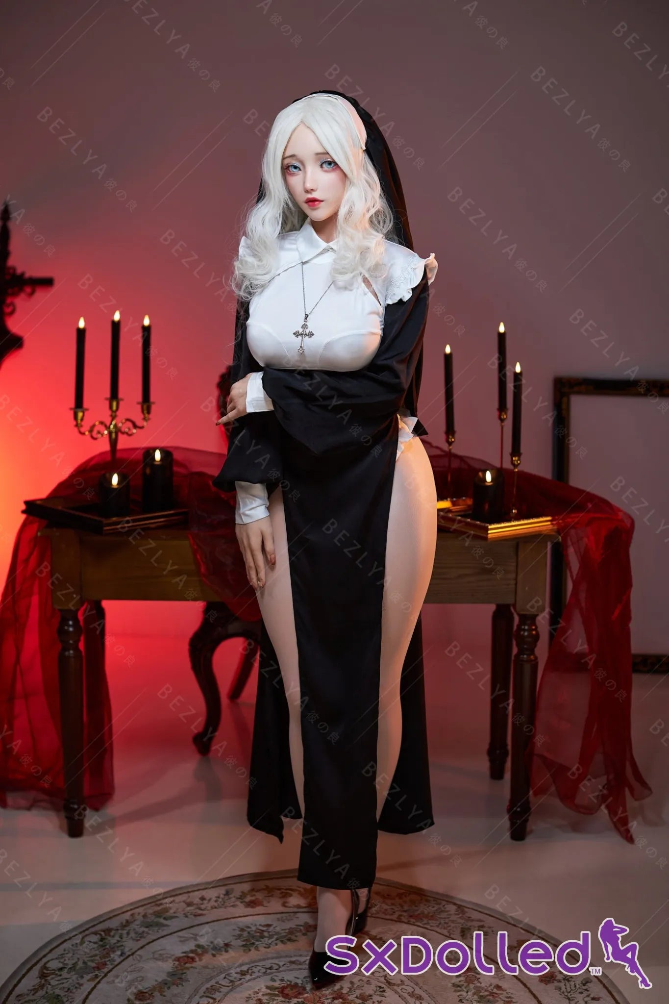 Cyrtenthera (K-Cup) (155cm) | Sexy Asian Nun Sex Doll | AITIA K-Cup / 155cm / White Sex Doll