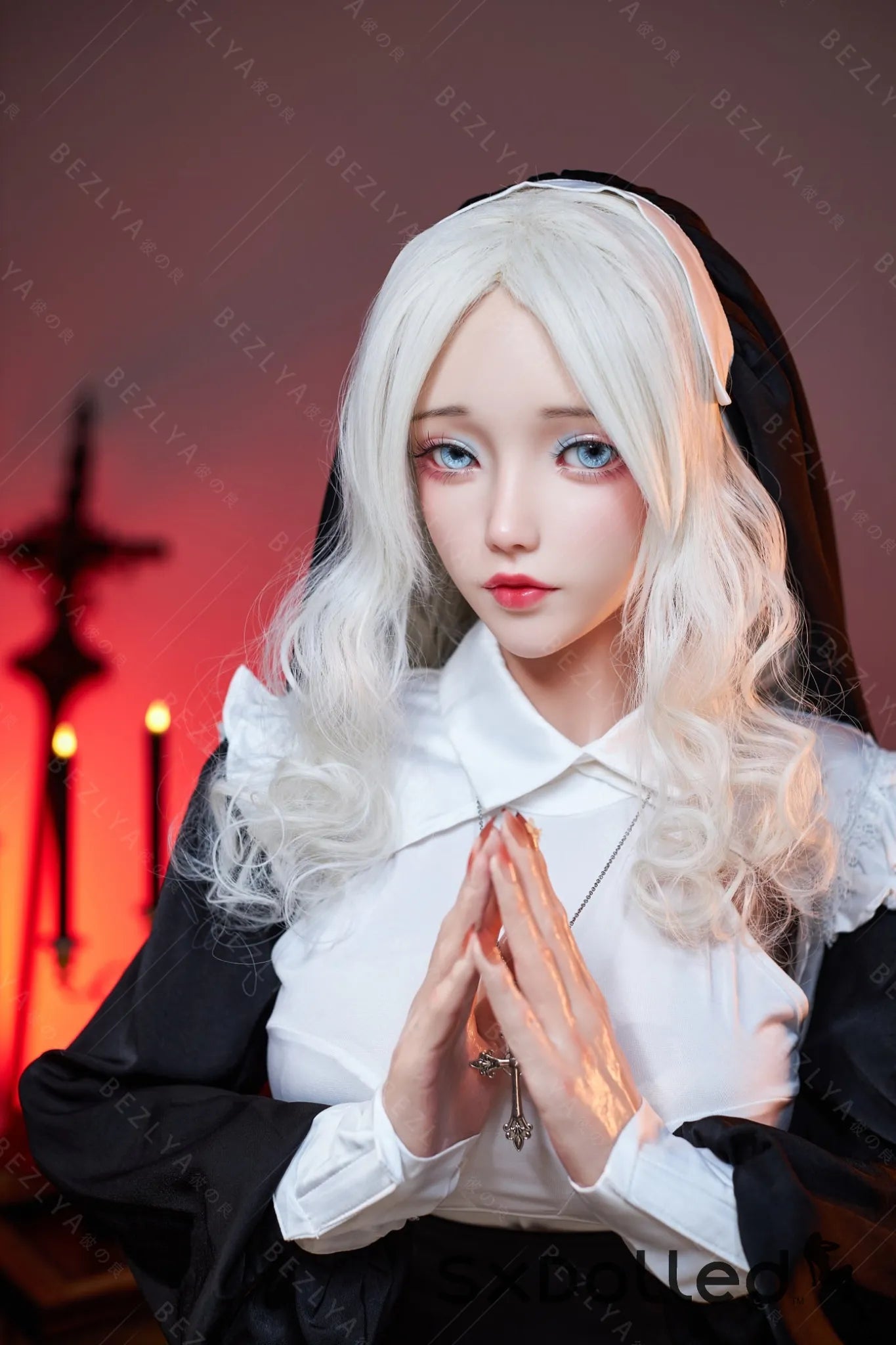 Cyrtenthera (K Cup) (155cm) | Sexy Asian Nun Sex Doll | Bezlya K Cup / 155cm / White Sex Doll