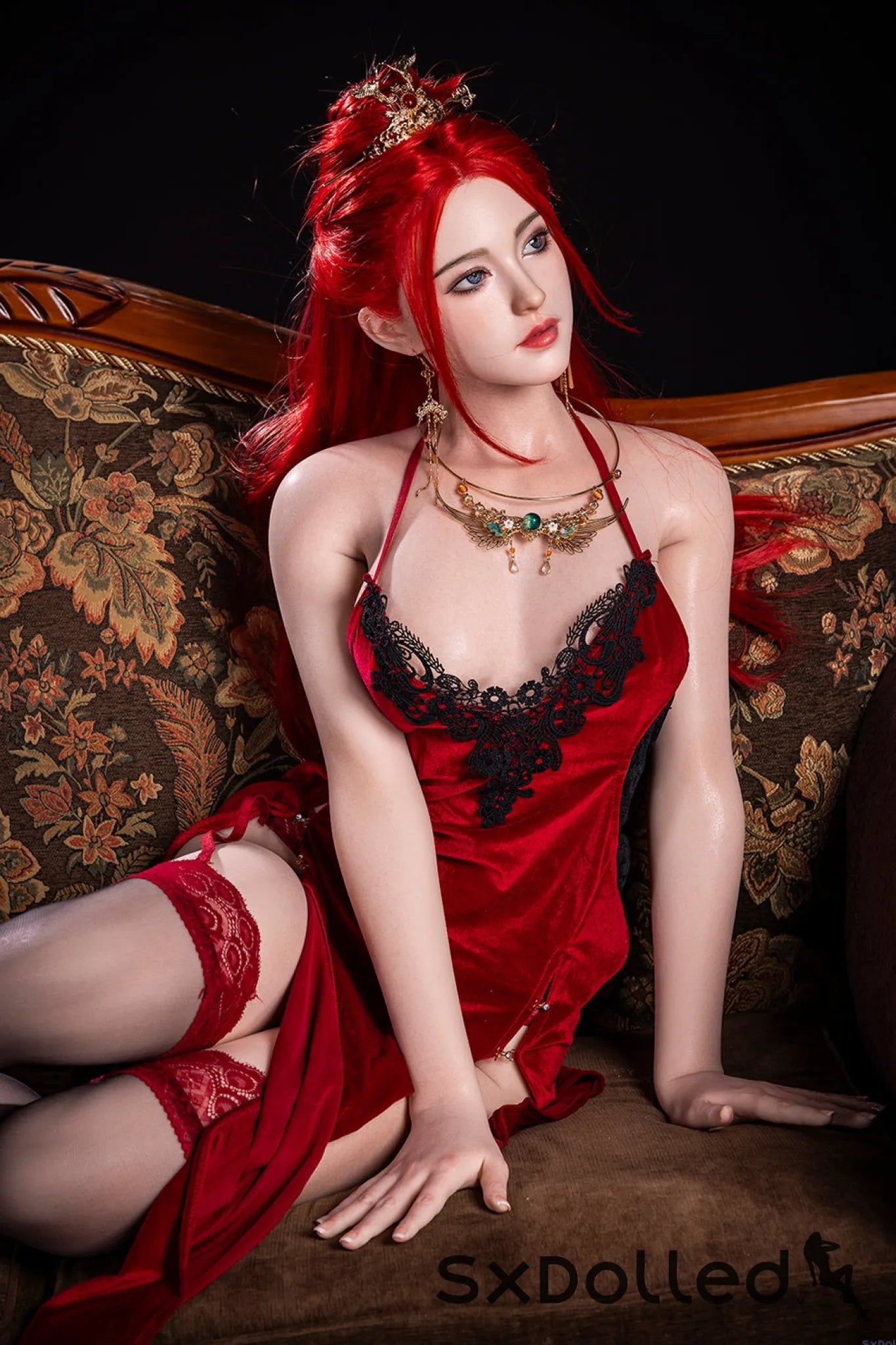 Dache Zheng (C-Cup) (169cm) | Pear Red Hair Sex Doll | Starpery C-Cup / 169cm / Red Sex Doll