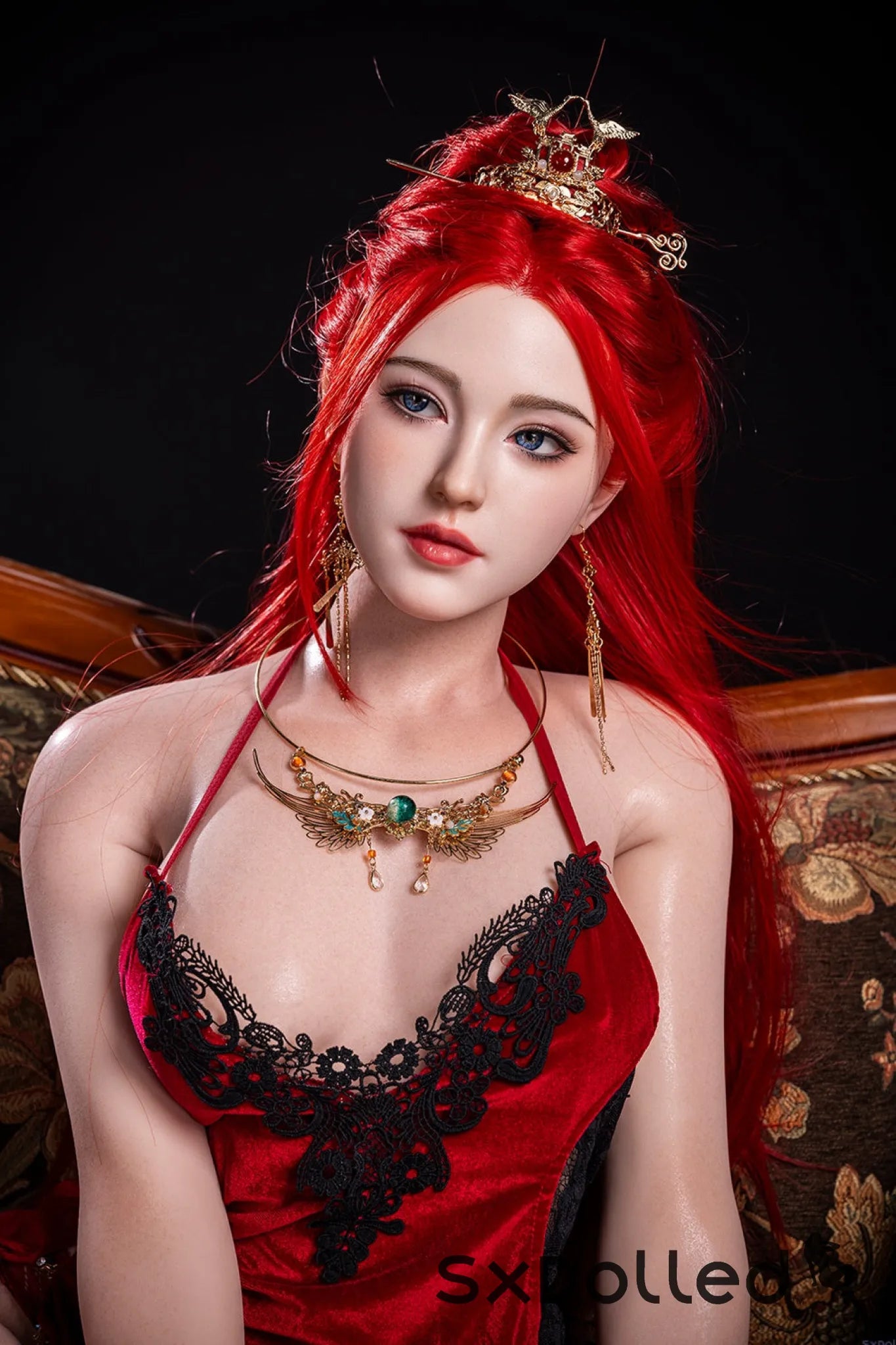Dache Zheng (C-Cup) (169cm) | Pear Red Hair Sex Doll | Starpery C-Cup / 169cm / Red Sex Doll