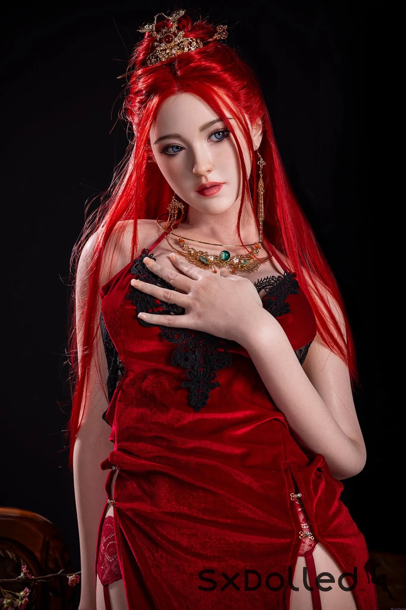 Dache Zheng (C-Cup) (169cm) | Pear Red Hair Sex Doll | Starpery C-Cup / 169cm / Red Sex Doll