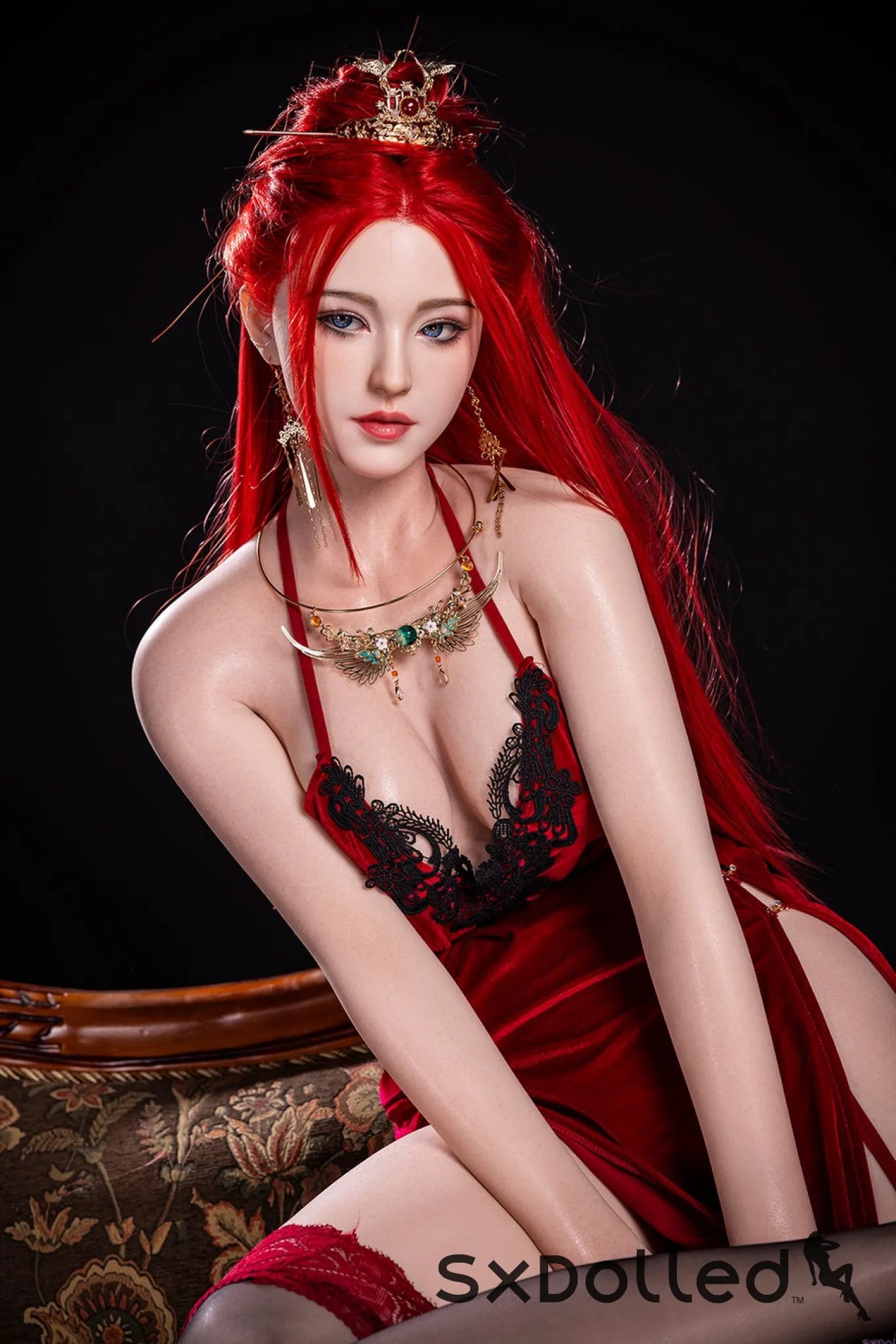 Dache Zheng (C-Cup) (169cm) | Pear Red Hair Sex Doll | Starpery C-Cup / 169cm / Red Sex Doll
