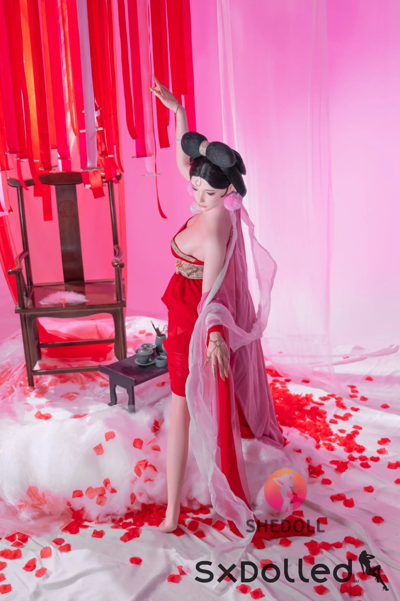 Daji (D-Cup) (168cm) | Unimpressed Asian Sex Doll | SHEDOLL D-Cup / 168cm / Brunette Sex Doll