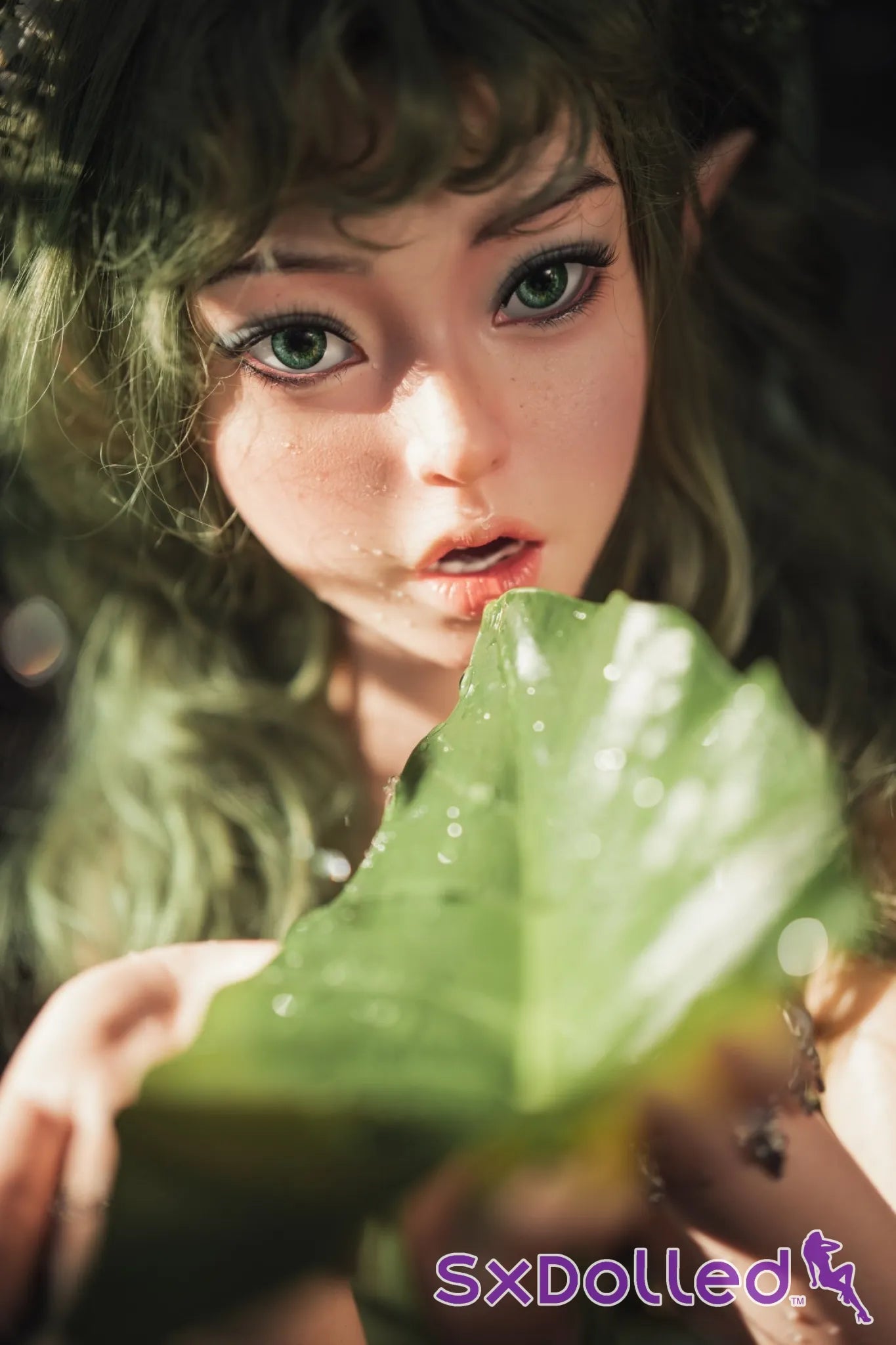 Dalindra (G-Cup) (159cm) | Natural Elf Fairy Sex Doll | Orangein Doll G-Cup / 159cm / Green Sex Doll