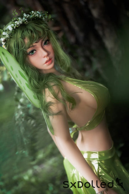 Dalindra (G-Cup) (159cm) | Natural Elf Fairy Sex Doll | Orangein Doll G-Cup / 159cm / Green Sex Doll