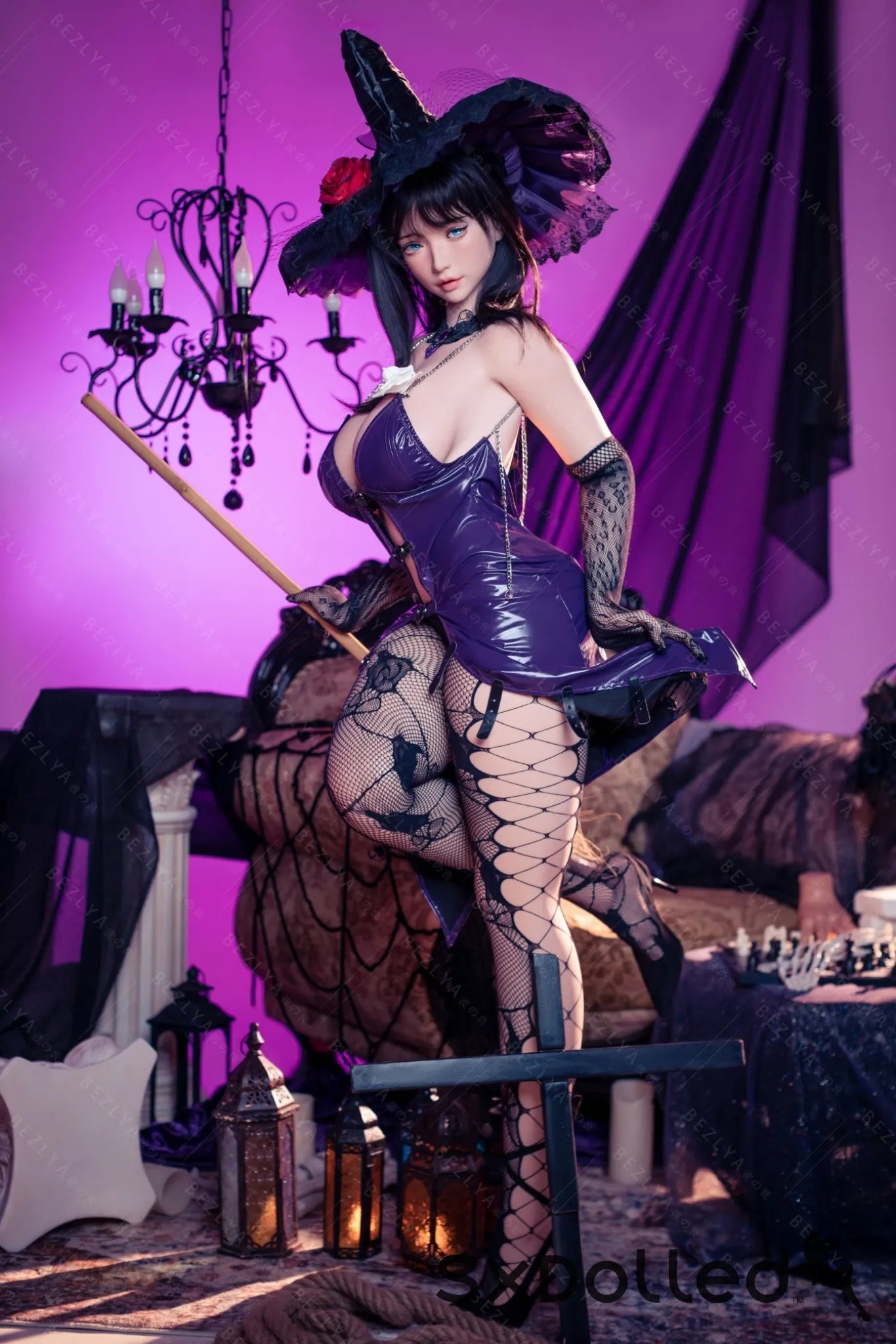 Delisra (H-Cup) (160cm) | Halloween Japanese Sex Doll | AITIA H-Cup / 160cm / Black Sex Doll