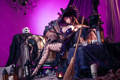 Delisra (H-Cup) (160cm) | Halloween Japanese Sex Doll | AITIA H-Cup / 160cm / Black Sex Doll