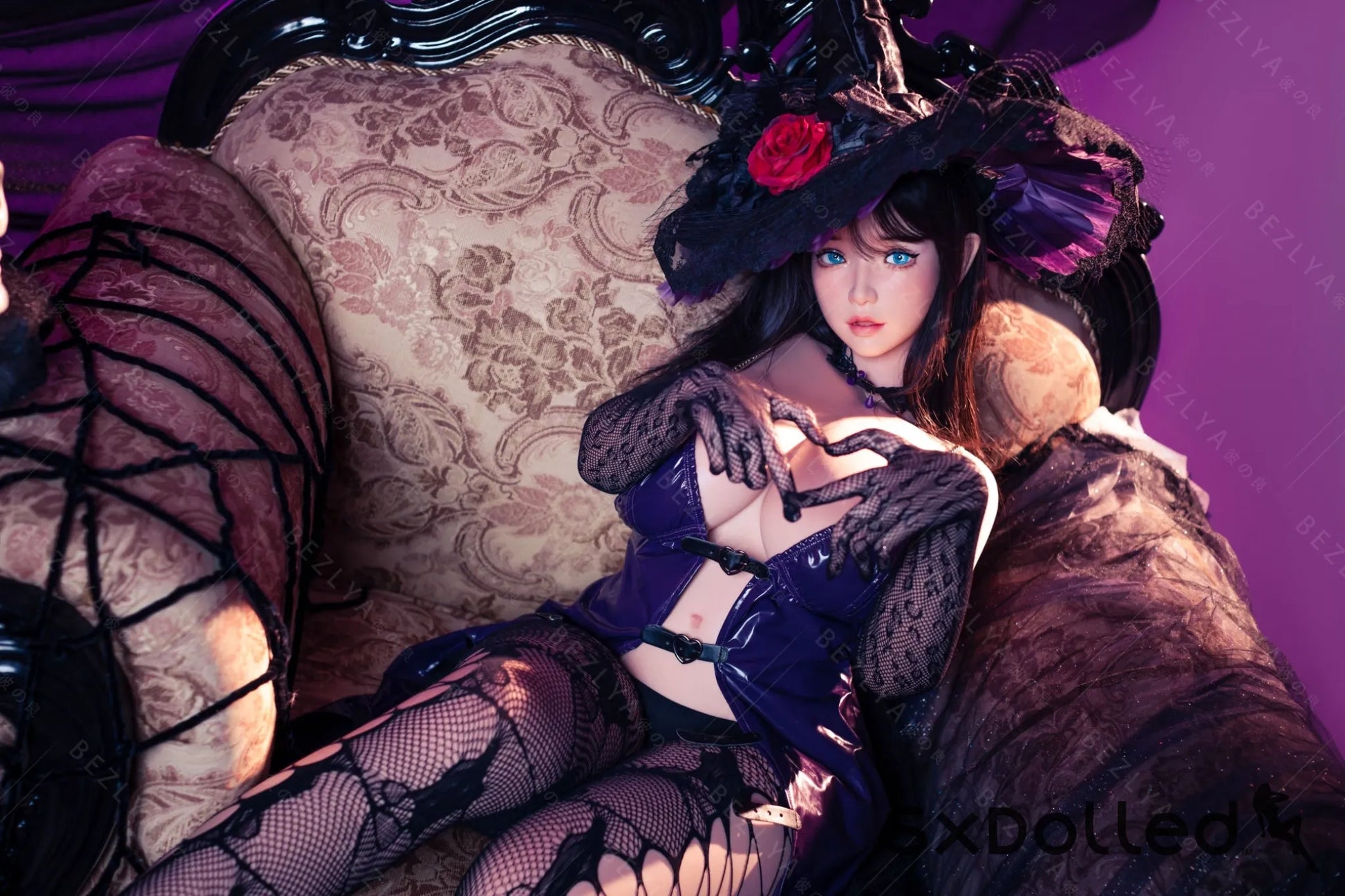 Delisra (H-Cup) (160cm) | Halloween Japanese Sex Doll | AITIA H-Cup / 160cm / Black Sex Doll