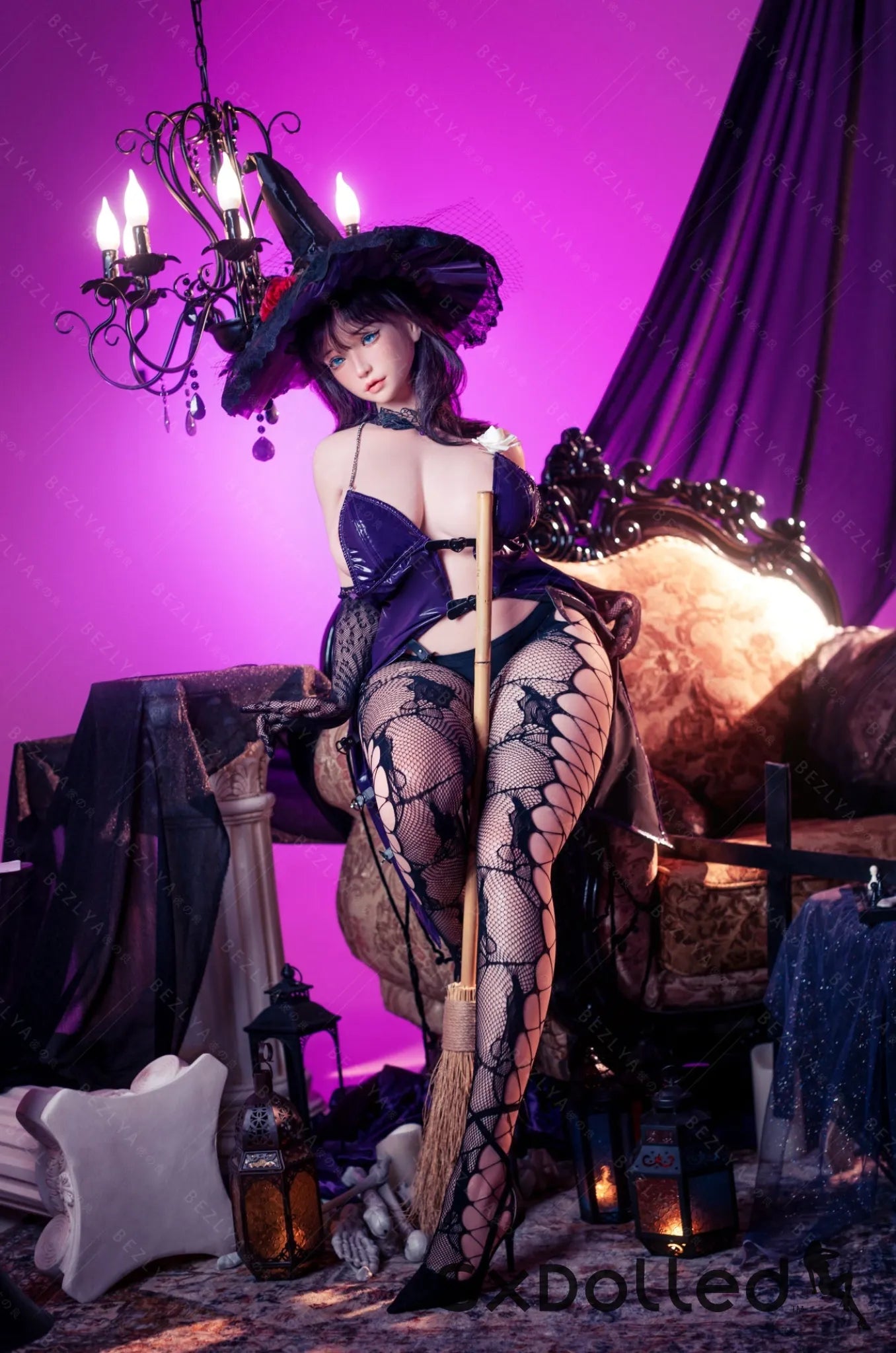 Delisra (H-Cup) (160cm) | Halloween Japanese Sex Doll | AITIA H-Cup / 160cm / Black Sex Doll