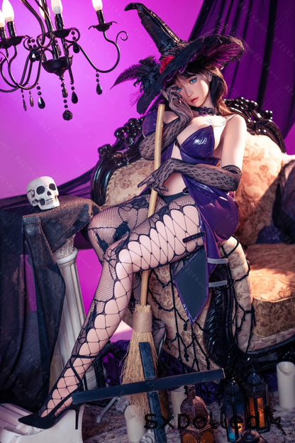 Delisra (H-Cup) (160cm) | Halloween Japanese Sex Doll | AITIA H-Cup / 160cm / Black Sex Doll