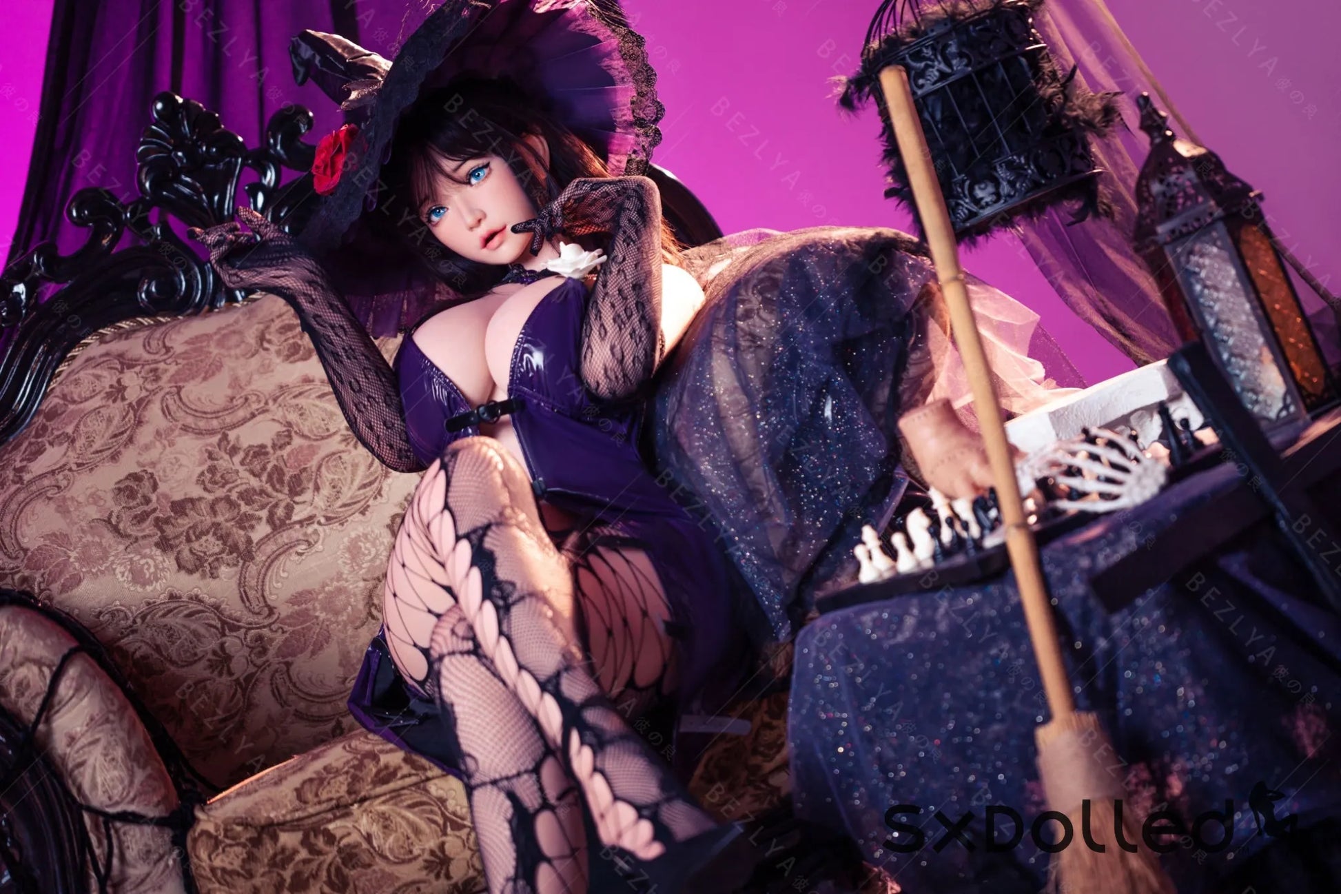 Delisra (H-Cup) (160cm) | Halloween Japanese Sex Doll | AITIA H-Cup / 160cm / Black Sex Doll