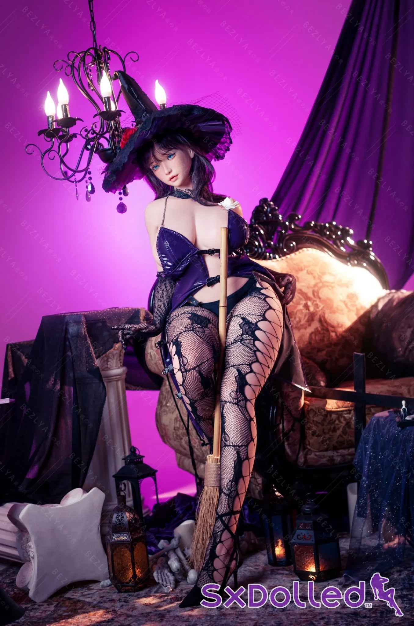 Delisra (H-Cup) (160cm) | Halloween Japanese Sex Doll | AITIA H-Cup / 160cm / Black Sex Doll