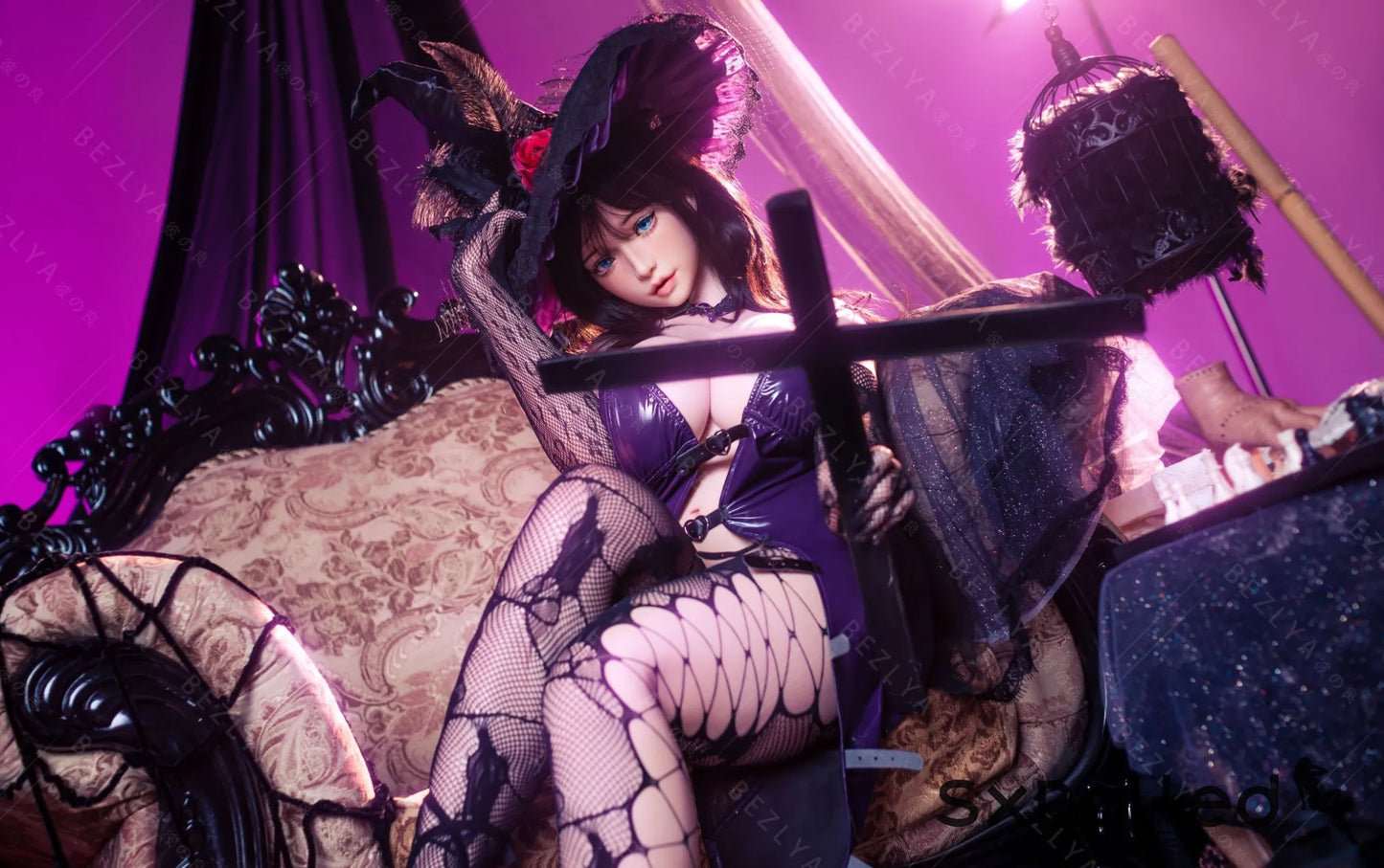 Delisra (H-Cup) (160cm) | Halloween Japanese Sex Doll | AITIA H-Cup / 160cm / Black Sex Doll