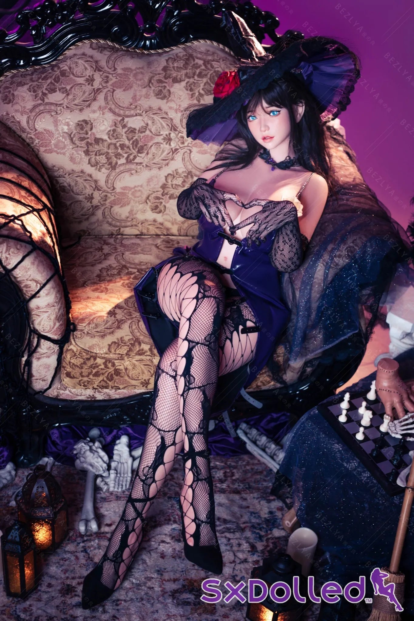 Delisra (H-Cup) (160cm) | Halloween Japanese Sex Doll | AITIA H-Cup / 160cm / Black Sex Doll