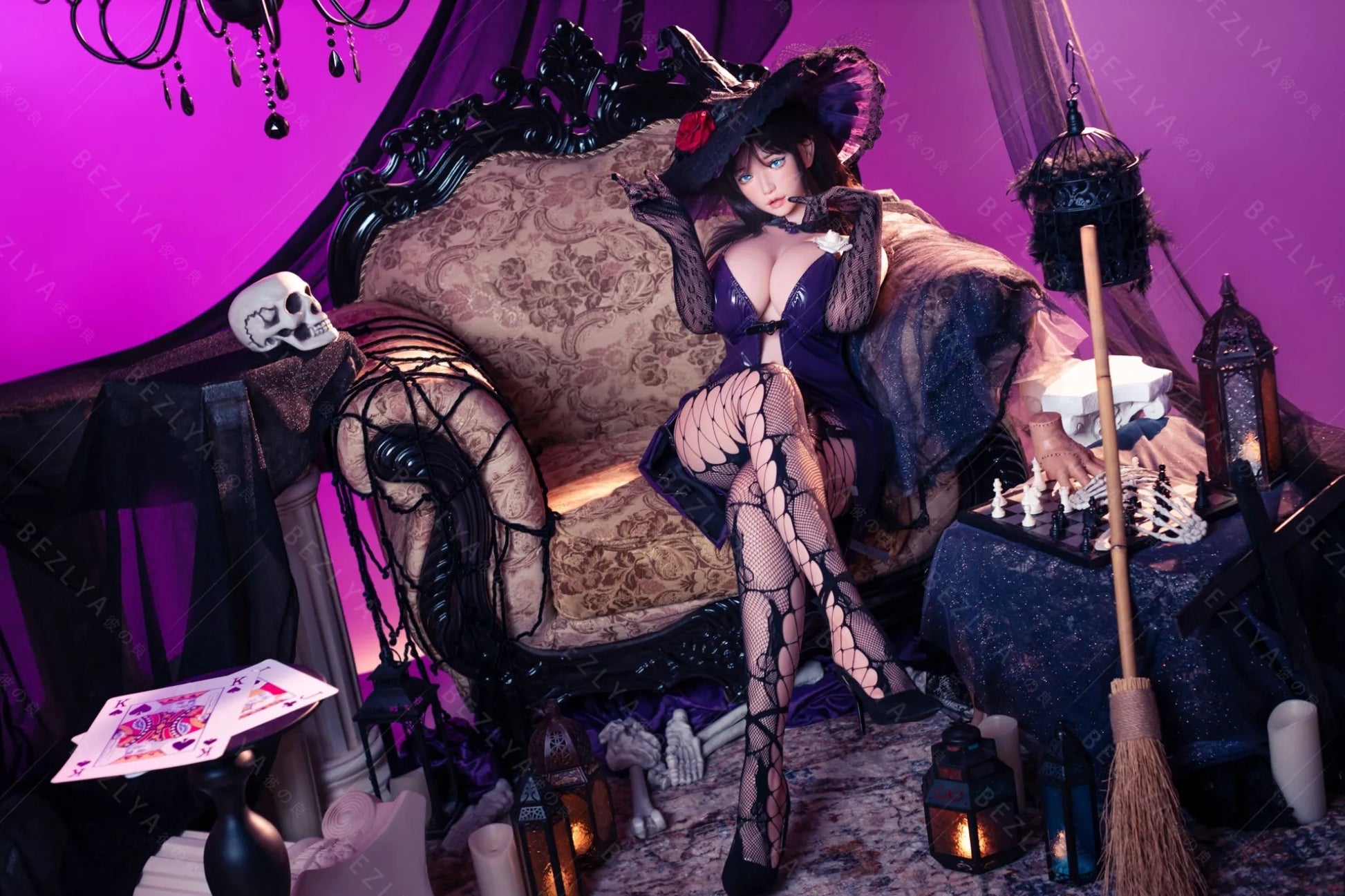 Delisra (H-Cup) (160cm) | Sex Doll H-Cup / 160cm / Black Sex Doll