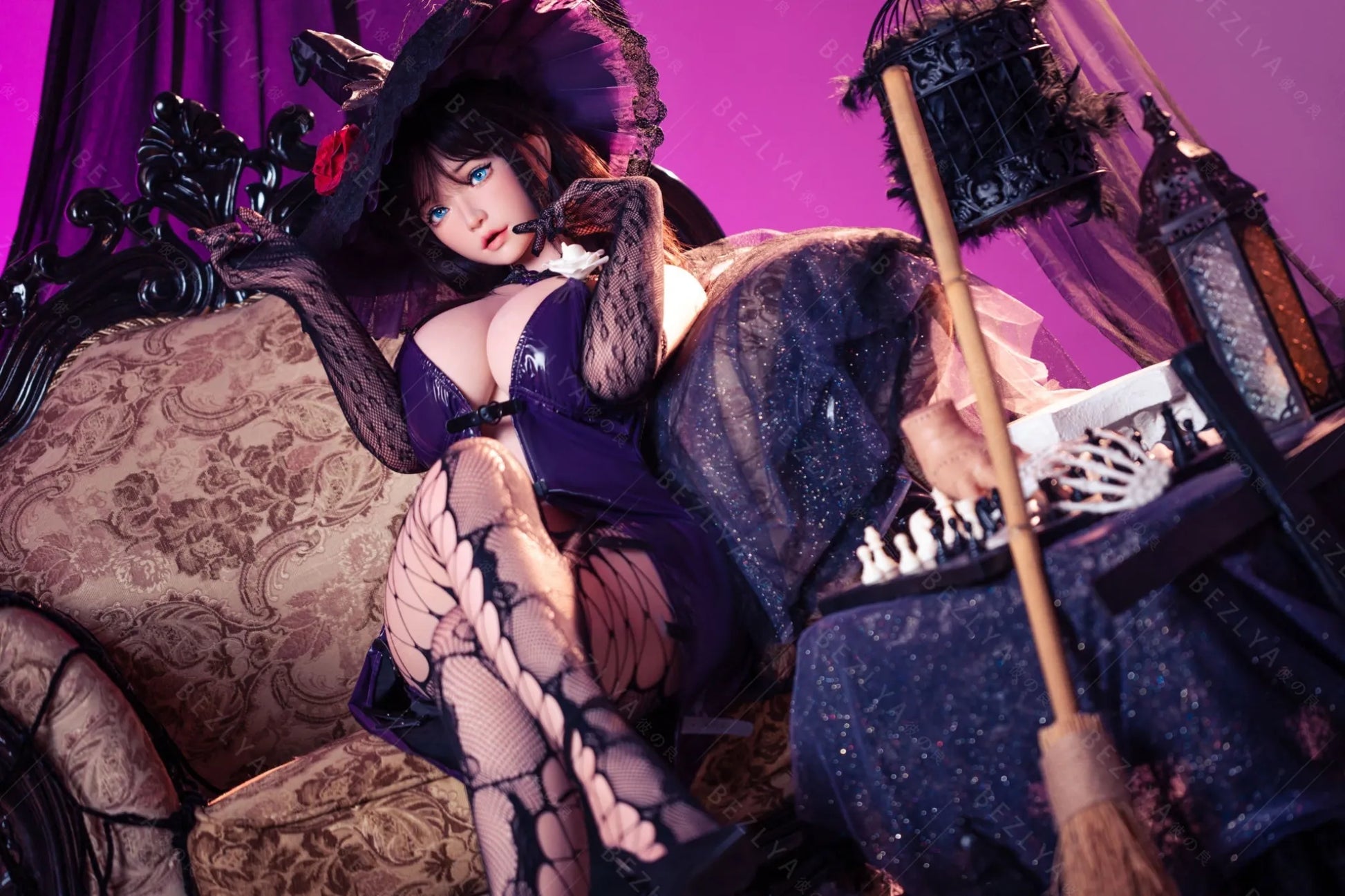 Delisra (H-Cup) (160cm) | Sex Doll H-Cup / 160cm / Black Sex Doll