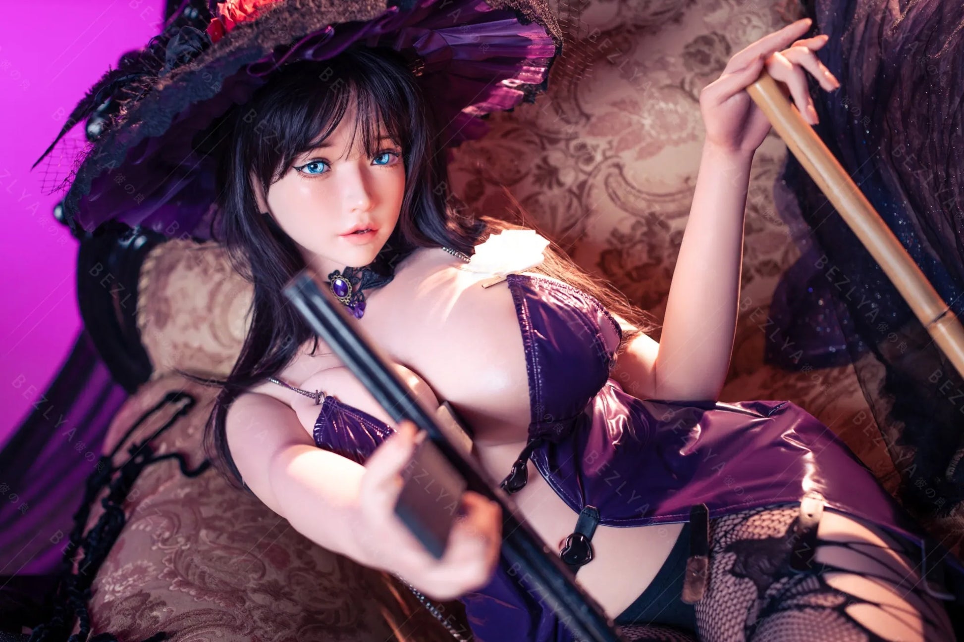 Delisra (H-Cup) (160cm) | Sex Doll H-Cup / 160cm / Black Sex Doll