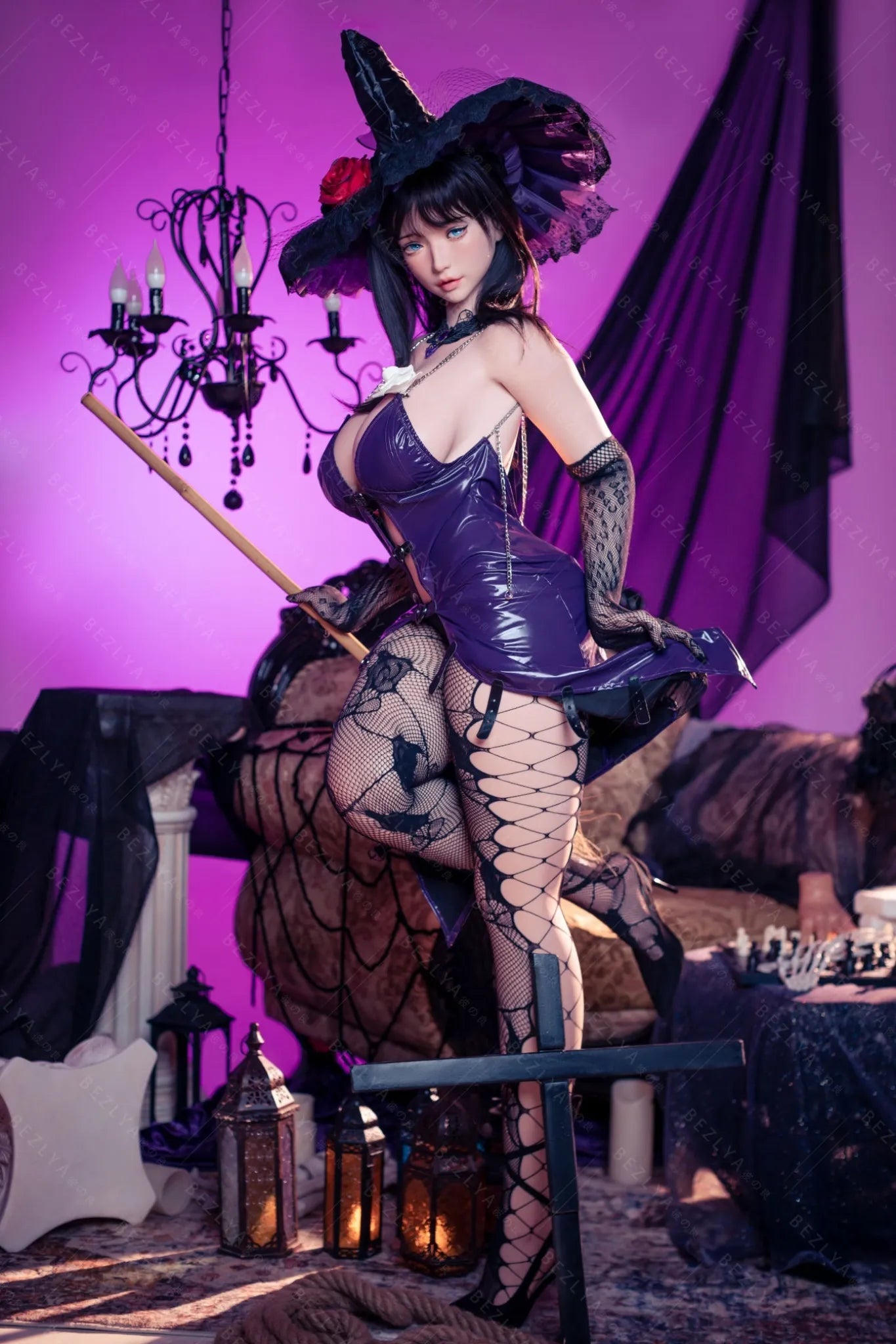 Delisra (H-Cup) (160cm) | Sex Doll H-Cup / 160cm / Black Sex Doll