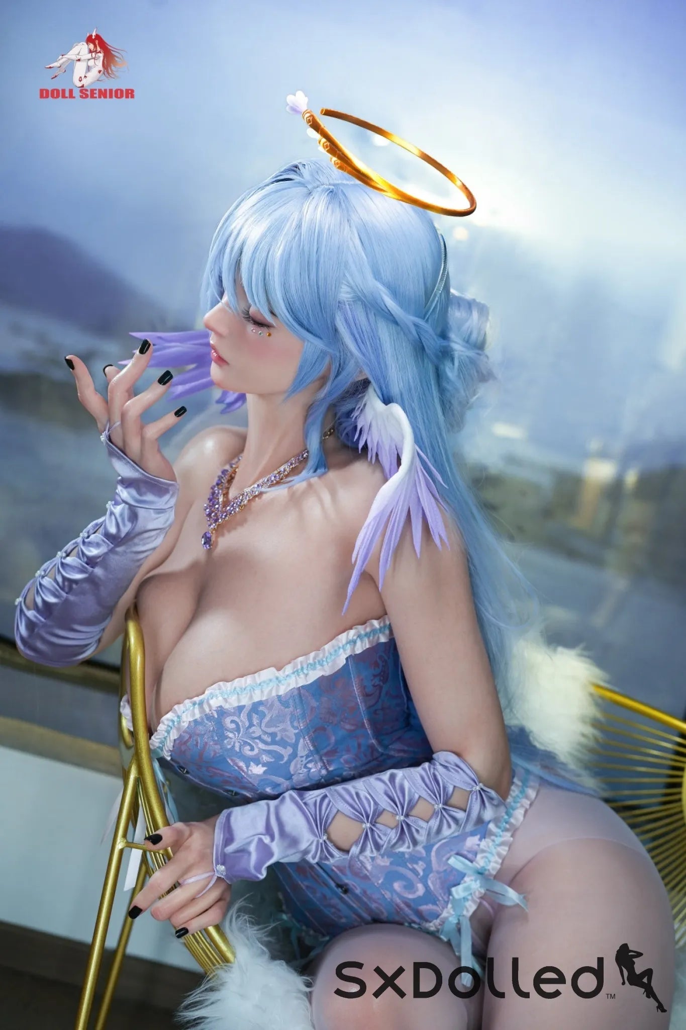 Dream B (G-Cup) (170cm) | Angelic Cosplay Sex Doll | Doll Senior G-Cup / 170cm / Blue Sex Doll