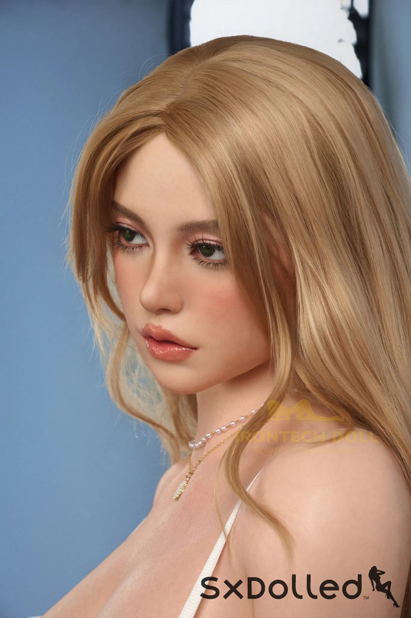 Eileen A (H-Cup) (164cm) | Blonde Thick Curvy Sex Doll | Irontech Doll H-Cup / 164cm / Blonde Sex Doll