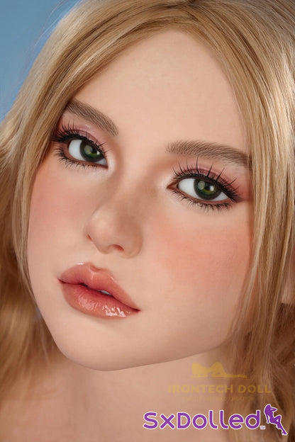 Eileen A (H-Cup) (164cm) | Blonde Thick Curvy Sex Doll | Irontech Doll H-Cup / 164cm / Blonde Sex Doll