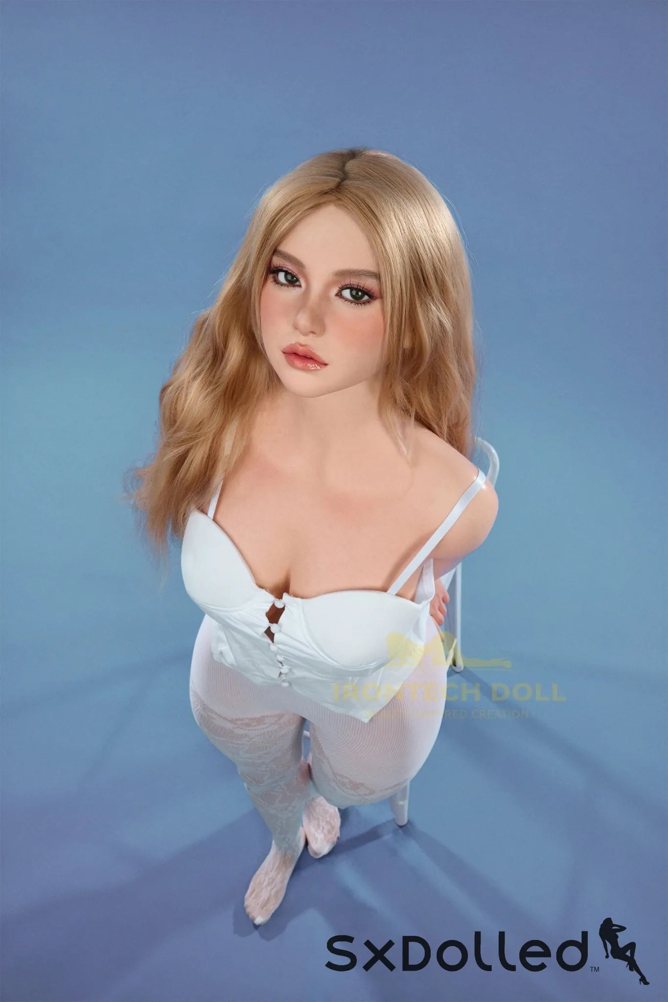 Eileen A (H-Cup) (164cm) | Blonde Thick Curvy Sex Doll | Irontech Doll H-Cup / 164cm / Blonde Sex Doll