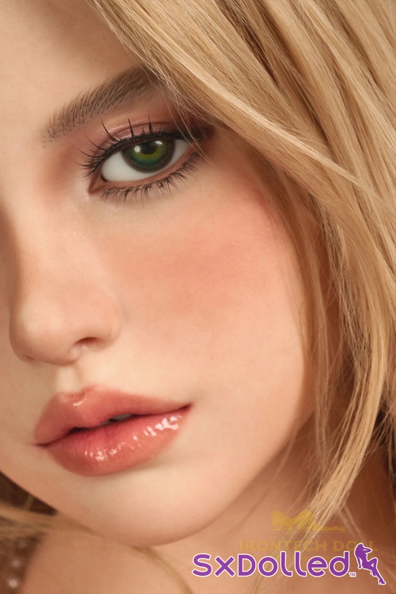 Eileen A (H-Cup) (164cm) | Blonde Thick Curvy Sex Doll | Irontech Doll H-Cup / 164cm / Blonde Sex Doll