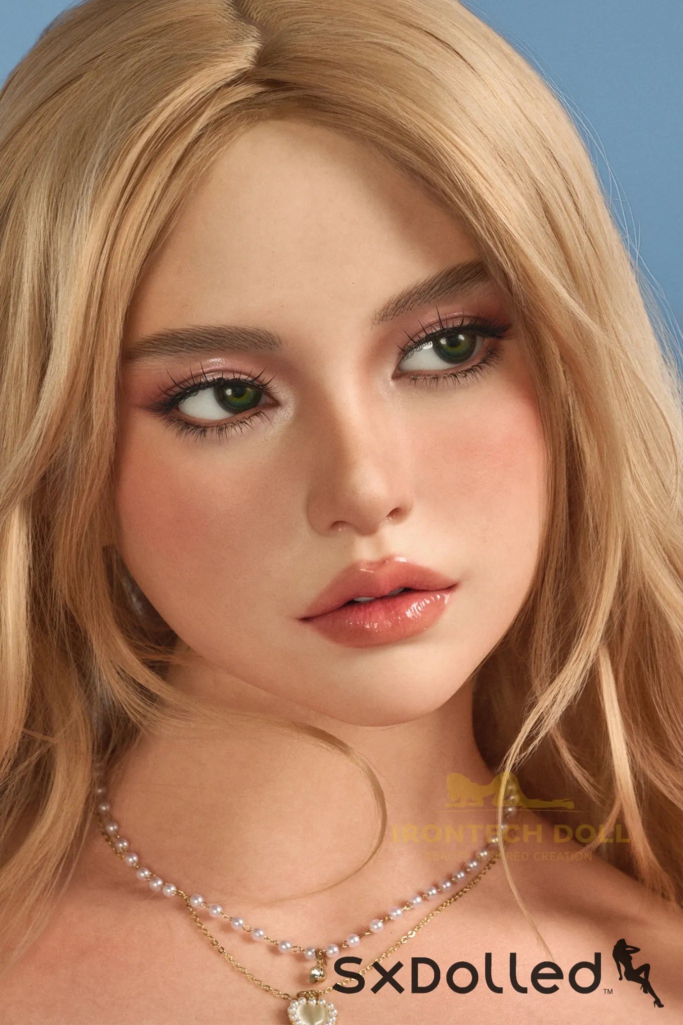 Eileen A (H-Cup) (164cm) | Blonde Thick Curvy Sex Doll | Irontech Doll H-Cup / 164cm / Blonde Sex Doll