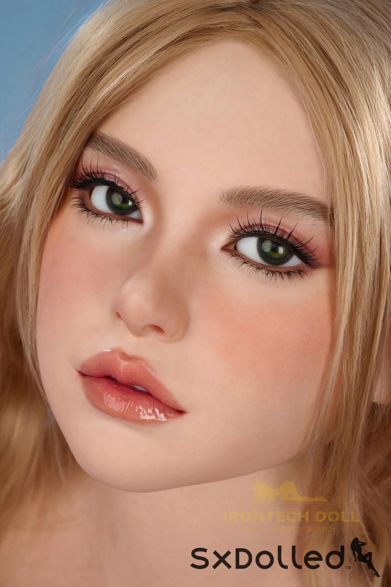 Eileen A (H-Cup) (164cm) | Blonde Thick Curvy Sex Doll | Irontech Doll H-Cup / 164cm / Blonde Sex Doll