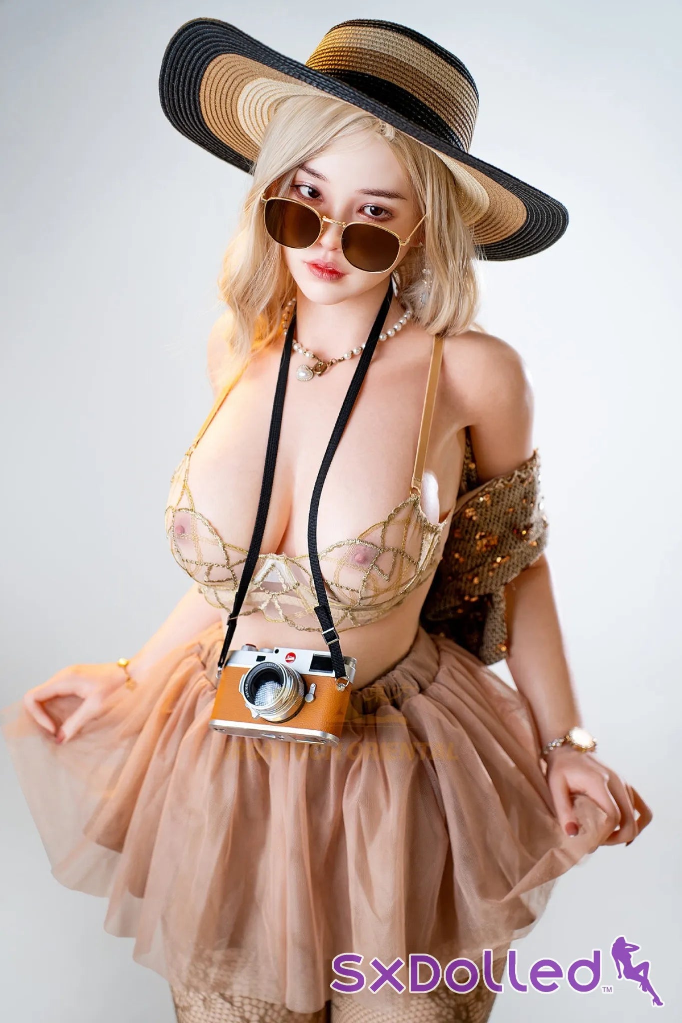 Eileen F (E-Cup) (158cm) | Socialite Oriental Sex Doll | Irontech Doll | Oriental Series - E-Cup / 158cm / Blonde - Sex