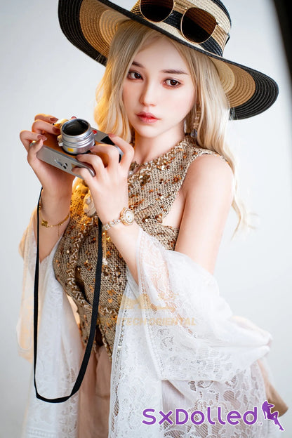 Eileen F (E-Cup) (158cm) | Socialite Oriental Sex Doll | Irontech Doll | Oriental Series - E-Cup / 158cm / Blonde - Sex