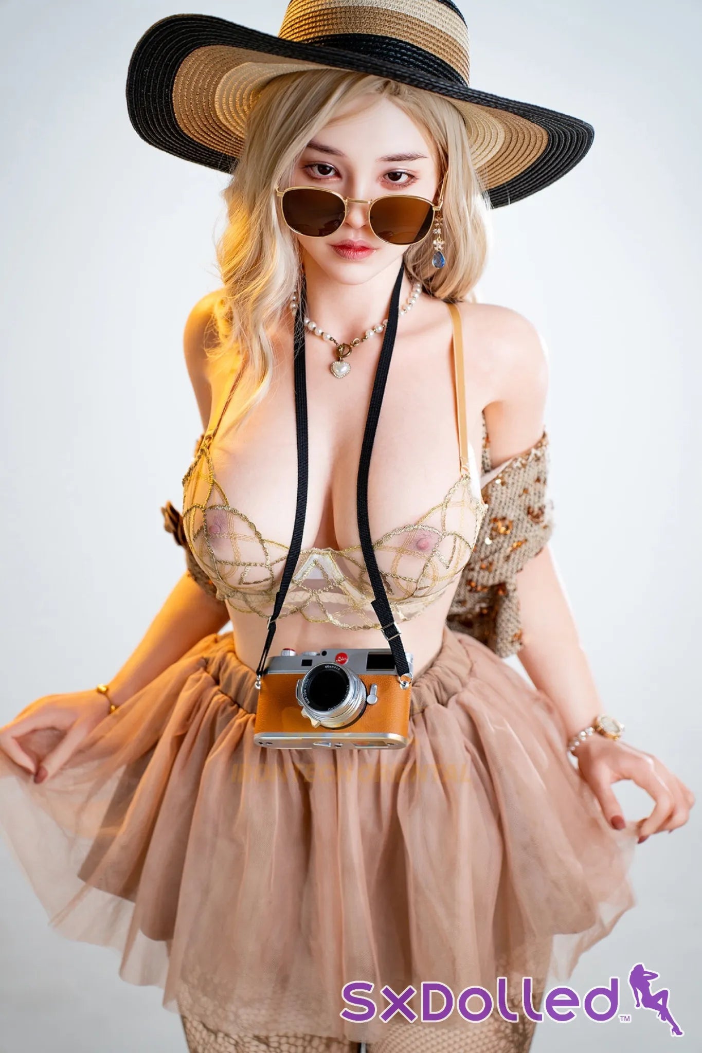 Eileen F (E-Cup) (158cm) | Socialite Oriental Sex Doll | Irontech Doll | Oriental Series - E-Cup / 158cm / Blonde - Sex