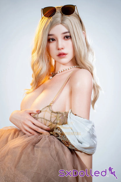 Eileen F (E-Cup) (158cm) | Socialite Oriental Sex Doll | Irontech Doll | Oriental Series - E-Cup / 158cm / Blonde - Sex
