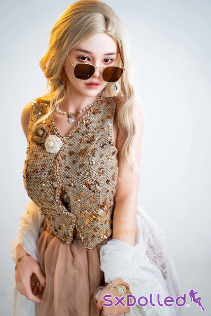 Eileen F (E-Cup) (158cm) | Socialite Oriental Sex Doll | Irontech Doll | Oriental Series - E-Cup / 158cm / Blonde - Sex