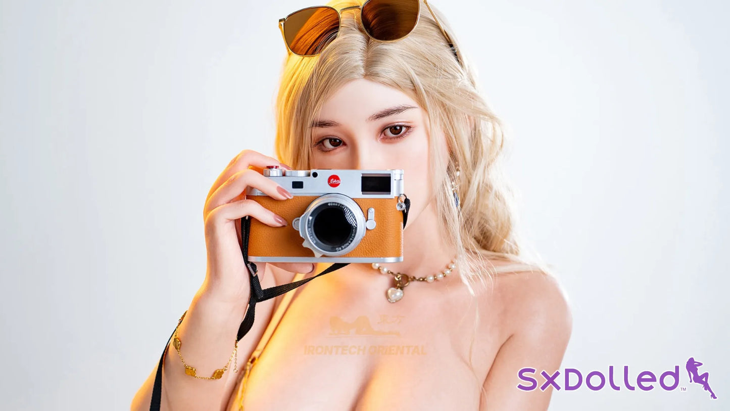 Eileen F (E-Cup) (158cm) | Socialite Oriental Sex Doll | Irontech Doll | Oriental Series - E-Cup / 158cm / Blonde - Sex
