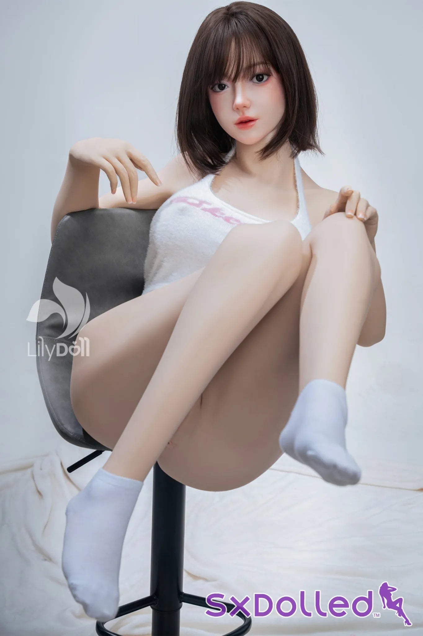 Elara B (F-Cup) (168cm) | Short Hair Asian Sex Doll | Lily Doll F-Cup / 168cm / Brunette Sex Doll