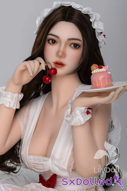 Elara C (D-Cup) (158cm) | European Slutty Maid Sex Doll | Lily Doll D-Cup / 158cm / Brunette Sex Doll
