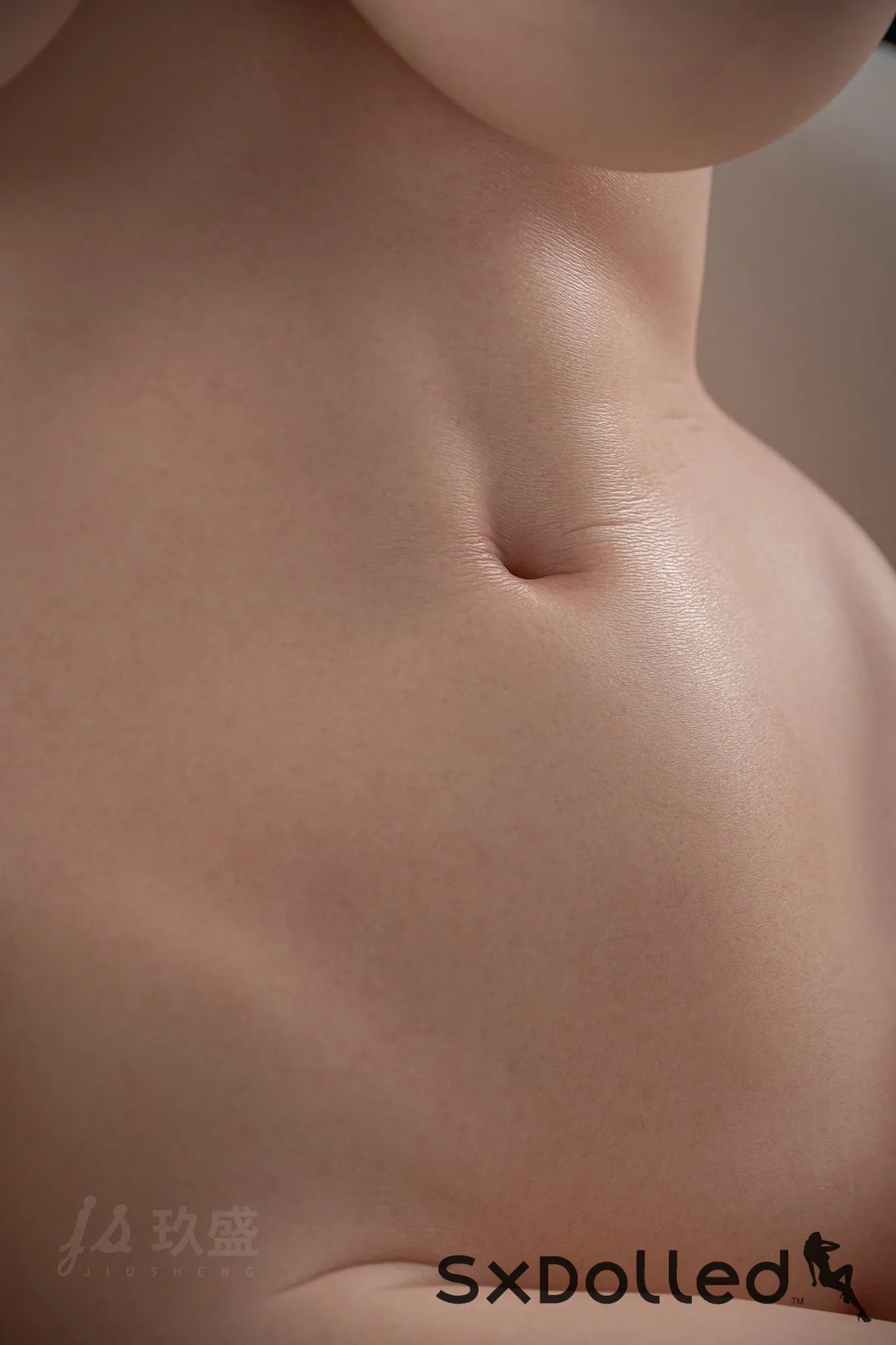 Elara E (H-Cup) (107cm) | Pink Hair Sex Doll Torso | Jiusheng Doll H-Cup / 107cm / Pink Sex Torso