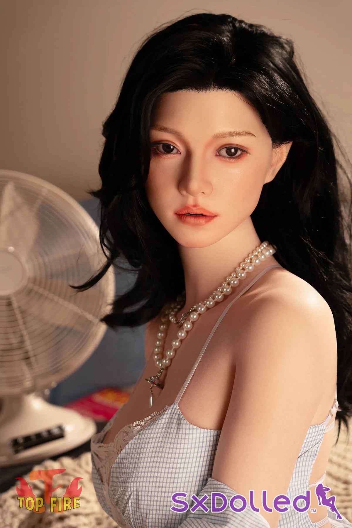Eleanor A (D-Cup) (158cm) | Elegant Midnight Muse Sex Doll | Top Fire Doll - D-Cup / 158cm / Black - Sex Doll