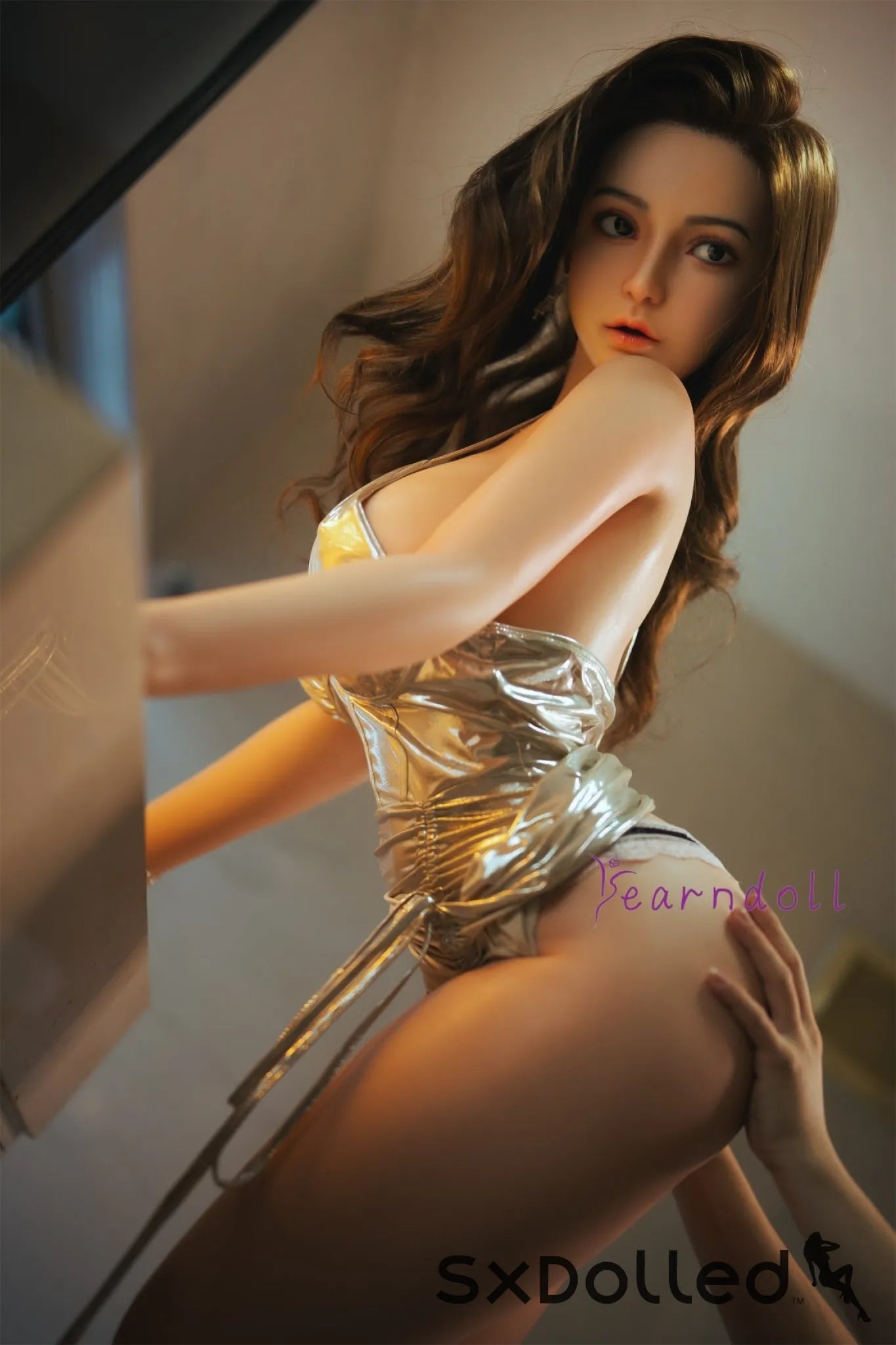 Eletta A (F-Cup) (169cm) | ROS Pear Brunette Sex Doll | Yearn Doll F-Cup / 169cm / Brunette Sex Doll