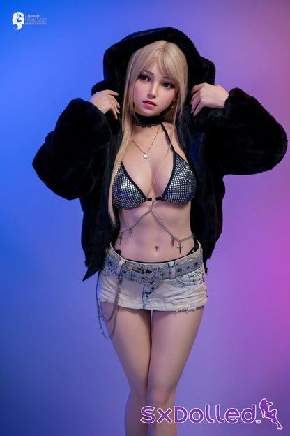 Elina D (F-Cup) (156cm) | Ultra Realistic Asian Sex Doll | Gynoid Doll - F-Cup / 156cm / Blonde - Sex Doll