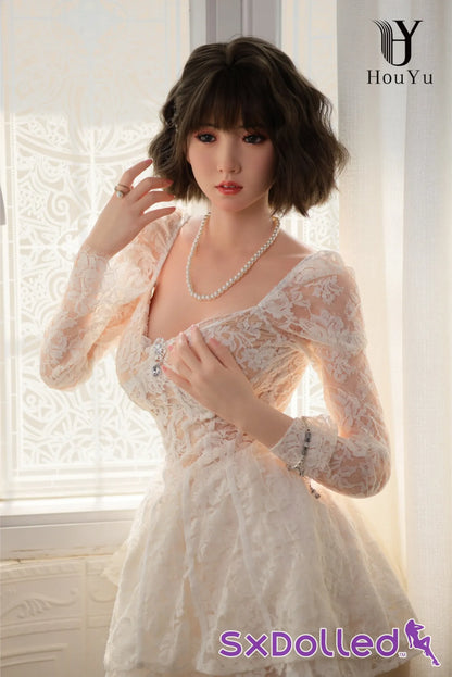 Elle A (F-Cup) (158cm) | Asian Ultra Realistic Sex Doll | Houyu Doll F-Cup / 158cm / Brunette Sex Doll