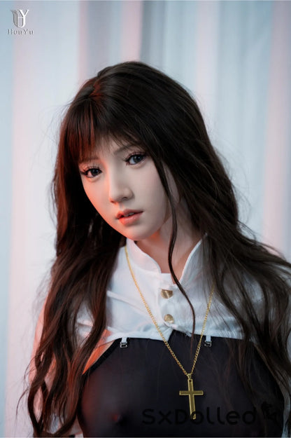 Elle A (F-Cup) (158cm) | Asian Ultra Realistic Sex Doll | Houyu Doll F-Cup / 158cm / Brunette Sex Doll
